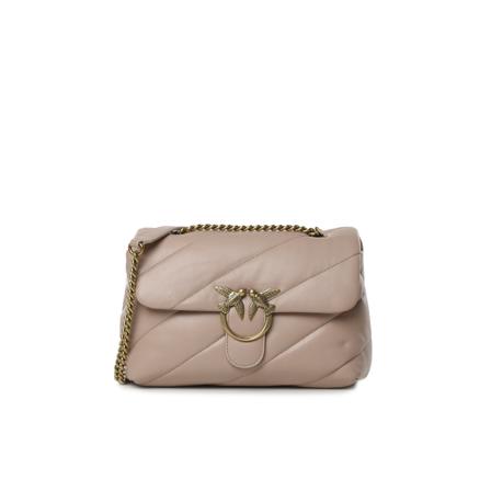 Pinko, Cross Body Bags Beige, Dames, Maat:ONE Size
