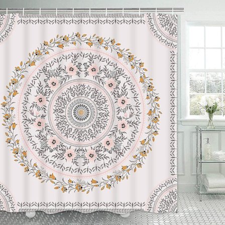 Mandala Bruseforhæng Blomstermedalje Bruseforhæng Med 12 Kroge, Skitse Blomster Bruseforhæng Med