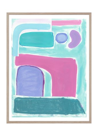 If Walls Could Talk Untitled 1 - Multi/patterned - 30X40CM