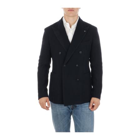 Tagliatore, Jacket 1Smc 20K 340109 Blauw, Heren, Maat:M