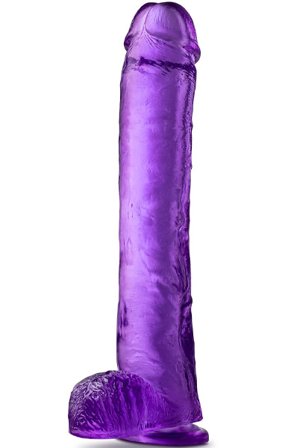 Kjøp B Yours Plus Hefty N’ Hung Purple 35,5 cm - XL dildo | God pris