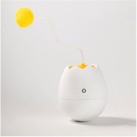 Ball Cat Toy, Elektrisk Interaktivt Kjæledyrleketøy, Eggformet Tumblerleketøy, Ball Cat Tease, Innendørs Katteleketøy