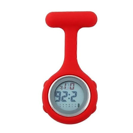 Digital Sjuksköterskeklocka Silikon Gåva zakhorloge enfermero accesorio FOB Fickur läkare medicinsk verpleeg horloge Nursing-xindaren