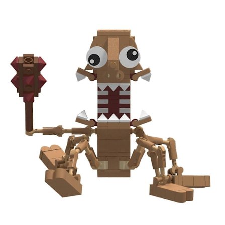 Italiensk Brainrot Tung Tung Tung Sahur Byggeklosser Tralalero Tralala Action Leketøysfigurer _43[D]