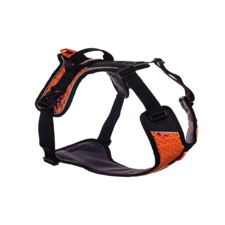 Non-stop dogwear Ultra Harness Dog Harnesses & Dog Collars Orange XL
