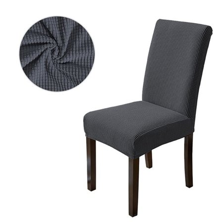 Elastiskt Stolsöverdrag - Grå