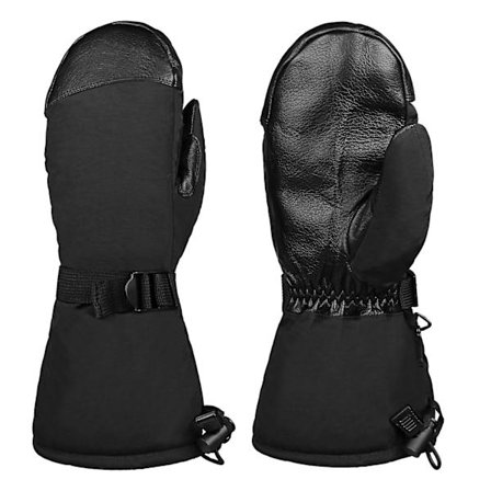 Ozero Talvi Abalone Nahkainen Pitkä Lämmin Sukset Hanskat(M 8.27 tuumaa Musta)