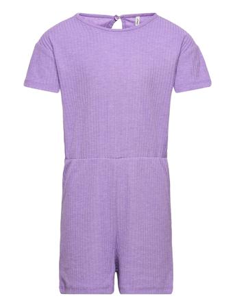 Kognella S/S Playsuit Jrs Purple Kids Only