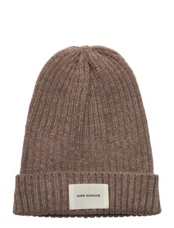 Beanie Accessories Headwear Beanies Beige Sofie Schnoor