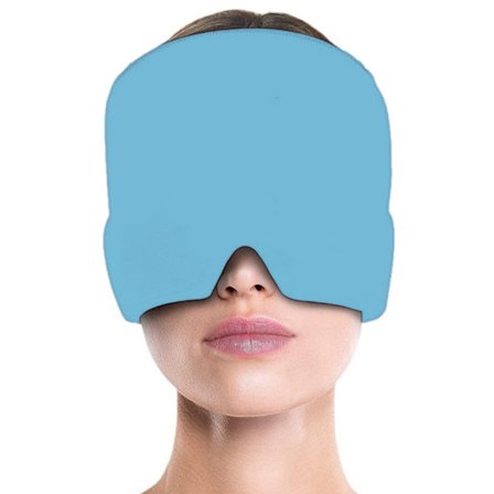 Cold Therapy Ice Head Wrap Ice Pack Mask