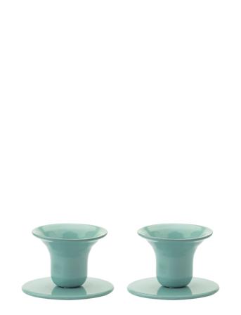 The Bell Candlestick - 2 Pack Home Decoration Candlesticks & Tealight Holders Candlesticks Blå Kunstindustrien