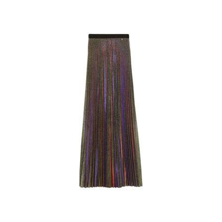 Liu Jo Maxi Roks , Zwart , Dames , Maat: L Maxi Rokken