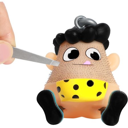 Pille-Pop-Legetøj til Angst - Hud-Pille-Legetøj - Trichotillomani Fidget Legetøj - Hår-Pluk-Fidget til Børn og Voksne Stressaflastning