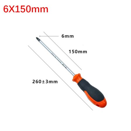 Magnetisk skrutrekker Kryssskrutrekker 6X150MM