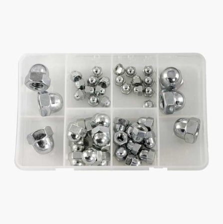 Kupolmuttersats 46 st.