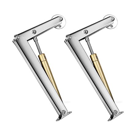 Svært slitesterk opphengs-klaffdør lufttrykkshendel tilfeldig stopp møbelhengsel myk lukking sakte lukking