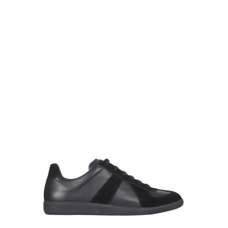 Maison Margiela Sneakers , Zwart , Heren , Maat: 40 EU