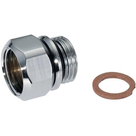 Mora 631181AE Koppling rak, G15, utv. gg x löpmutter, Installation