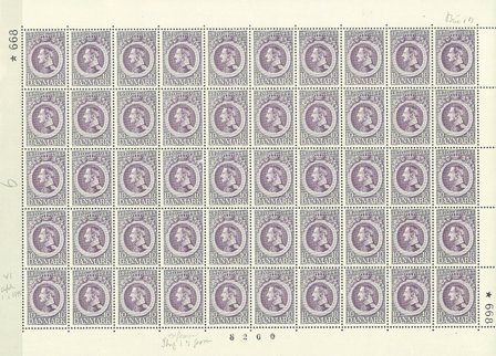 Danmark - AFA 290 med varianter - Helark - Postfrisk