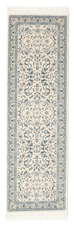 Nain Florentine 80X300 Klein Crème Wit Driehoek Loper Vloerkleed