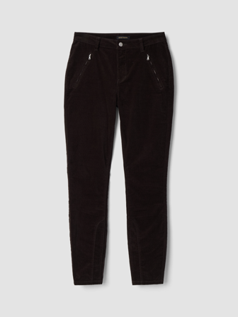 Paris zip cordbukse