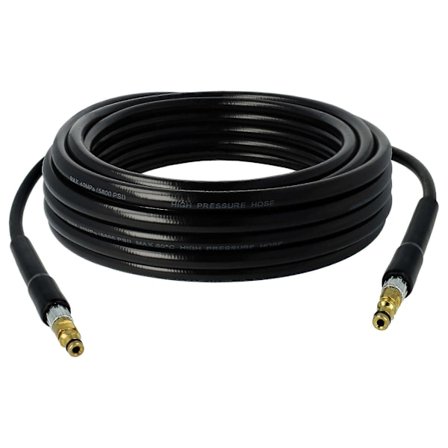 10M Høytrykksslange Kompatibel med Kärcher K 7.20MX-PLUS-WB*EU K 7.20 MX Plus K 7.20MX T 250 *EU Høytrykksvasker - Messinggjenger [DB]
