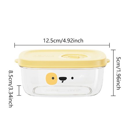 Fyrkantig plastförvaringslåda Fruktkonservering Håll fräsch låda