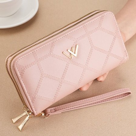 Lang lommebok myntveske ROSA