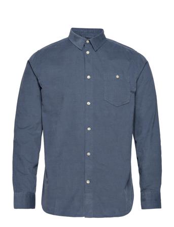 Corduroy Custom Fit Shirt - Gots/Ve Blue Knowledge Cotton Apparel