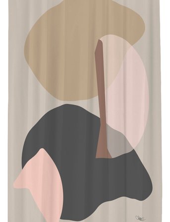 Mette Ditmer Gallery Shower Curtain - Multi/patterned - 150X200CM