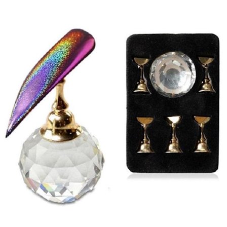 Tip display - Magnetisk - Krystalkugle / #Guld