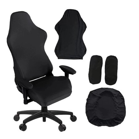 Gaming Lænestol Sæde Betræk Elastik Kontor Banket Stol Betræk Anti Snavset Sæde Etui