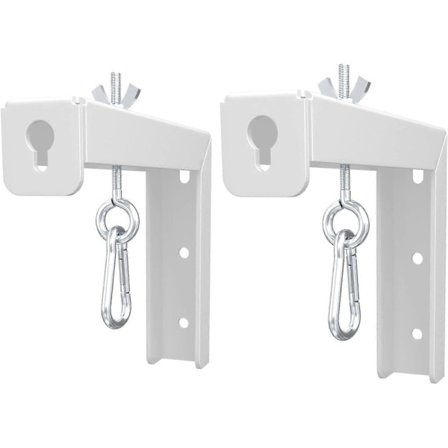 Universaali projektorin valkokankaan seinä- ja kattokiinnike L-muotoiset kannattimet, 1 pari projektorin valkokankaan jalusta, P