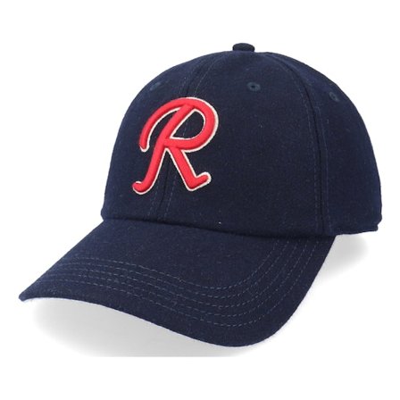 American Needle - Blå unconstructed Kasket - Seattle Rainers Archive Legend Navy Dad Cap @ Hatstore