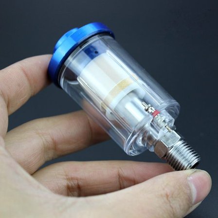 1/4" Mini Kompressor Luftfilter Separator, Pneumatisk Malersprøjte Fi