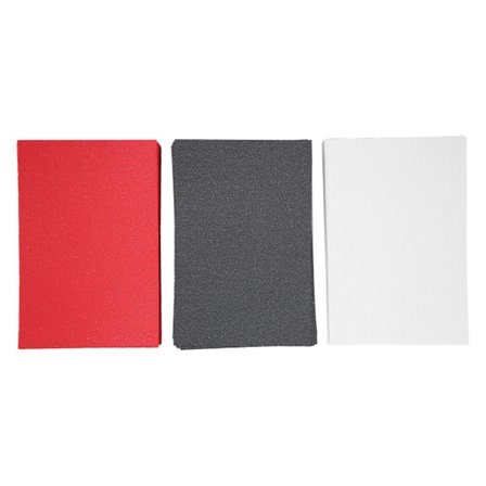 Tomme kartongark 150 ark tosidig kompakt bærbar kortpapir for kunst postkort DIY-prosjekt