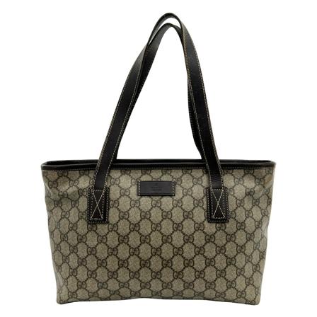 Gucci Vintage, pre-owned Tote bag Grijs, Heren, Maat:ONE Size,leer