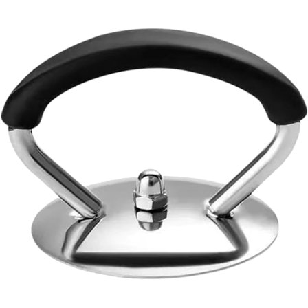 Varmebestandig Lokk-knott Erstatningshåndtak Rustfritt Stål Knott Ergonomisk/Komfortabelt grep Enkel å Installere/Erstatte Svart Farge for Kokekar