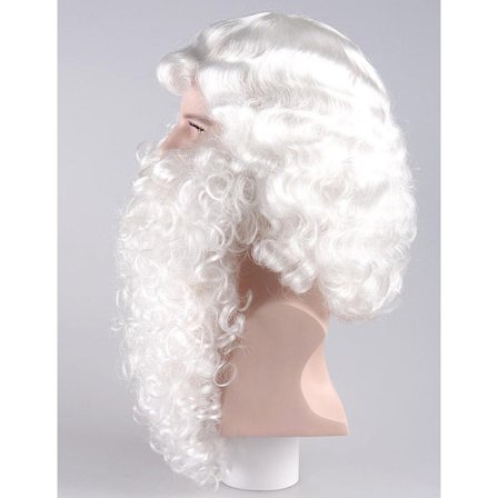 JULENISSEN PARYKK MED SKJEGG OG BART