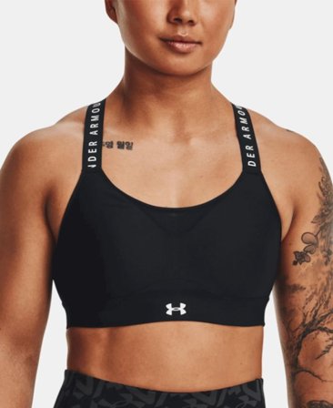 Under Armour Infinity High Bra Wmn Black/White