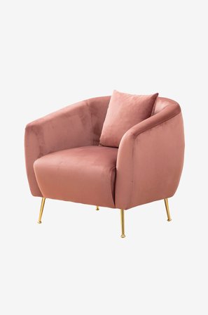 Homitis - Lænestol Eses - Rosa - Lænestole - Fra Homeroom