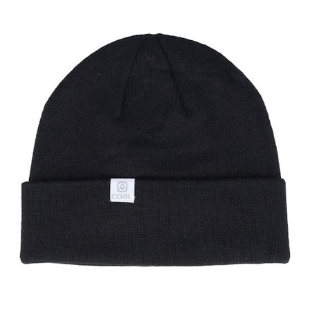 Coal - Nero cuff Beanie - The Flt/Polylana Black Cuff @ Hatstore