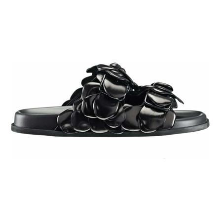 Valentino Garavani Sliders svart, Dam Flip-flops, Dam, Storlek: 37 EU