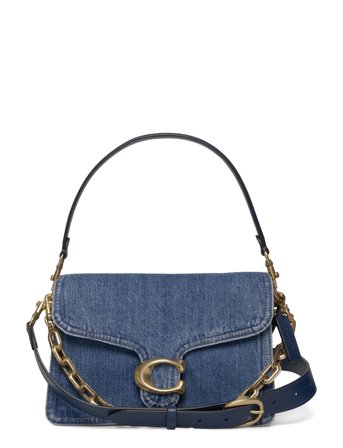 Coach Chain Tabby Shoulder Bag - Blue - ONE SIZE