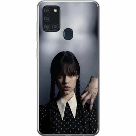 Samsung Galaxy A21s Skal / Mobilskal - Wednesday Addams