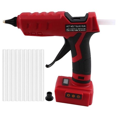 100W Trådløs Limpistol for Milwaukee 18V Batterier