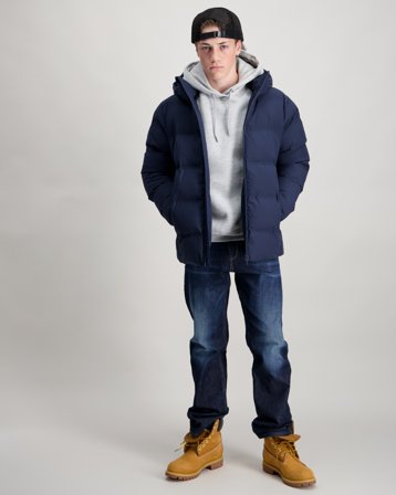 RYVLS Everyday Puffer Jacket Niebieski Kurtki Chłopiec - Kids Brand Store