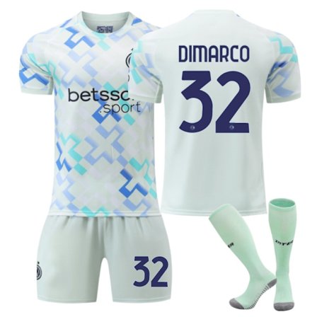 25-26 Inter Milan Hemmatröja nr 10 Lautaro 9 Thuram 23 Barella Barntröja 32 Strumpor