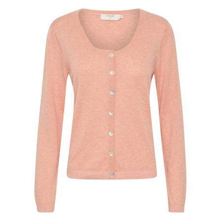 Cream, CRAnva Knit Cardigan Różowy, Kobieta, Rozmiar: S