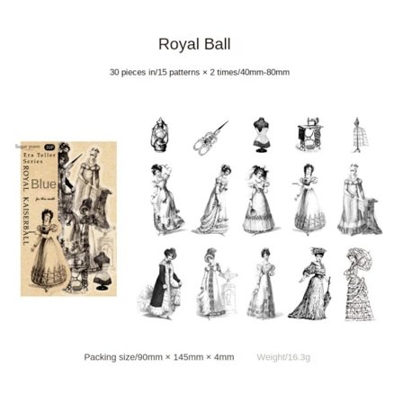 Klistremerkepakke dekorasjonsklistremerke 2 2